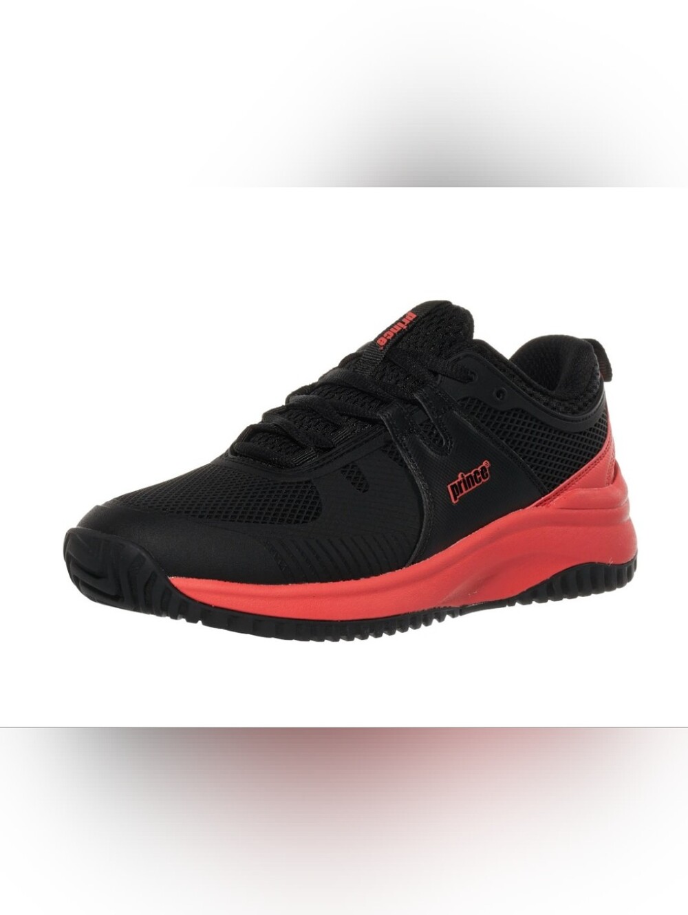Prince Tennis Shoes Pickleball Shoes NWT Red Pink Black Venom Size 7 US